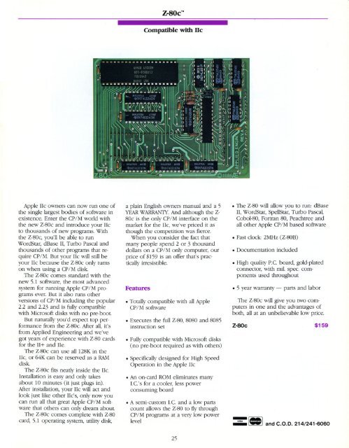 Applied Engineering 1988 Catalog - Apple IIGS France
