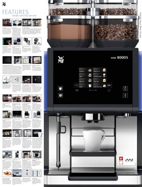 WMF 8000 S Brochure - Coffee Machines