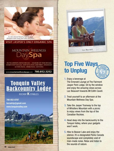 Visitor Guide 2013 - Jasper