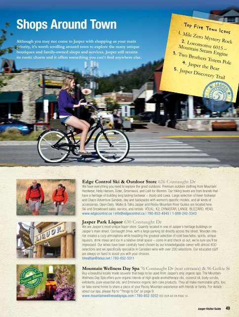 Visitor Guide 2013 - Jasper