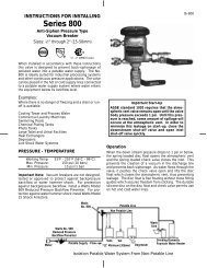 Series 800 - Backflow Supply