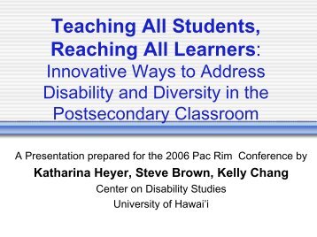 Download - Students with Disabilities as Diverse Learners