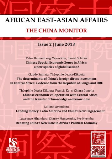 Download Issue 2 : 2013 of African East-Asian Affairs here