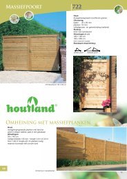 Supplement brievenbus 799 - Houtland