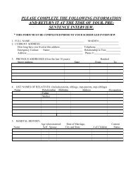 PSI Interview Form