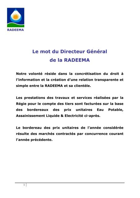 Cahier des prix final Eau_Ass_Elec _corrigé - Radeema