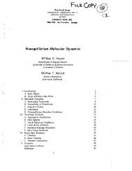 Nonequilibrium Molecular Dynamics - William Hoover's