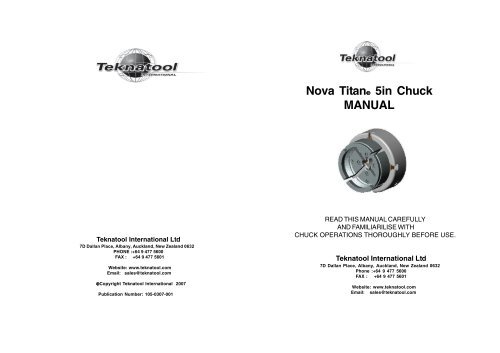 Nova Titan Manual_October03 - Teknatool