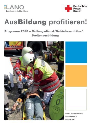 AusBildung profitieren! - LANO - (DRK), Landesverband Nordrhein ...