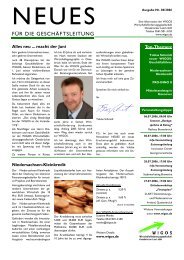 Newsletter Nr. 6/2006 - Wigos