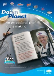 An exceptional chef in the making - Fonterra Foodservices