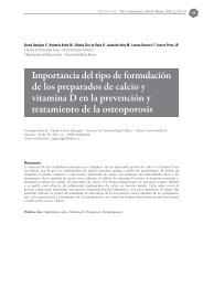 Importancia del tipo de formulaciÃ³n de los preparados de calcio y ...