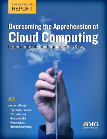 Overcoming the Apprehension of Cloud Computing - Federal News ...