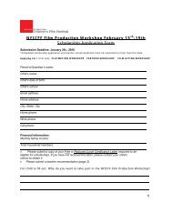 19th Scholarship Application Form - New York International ...