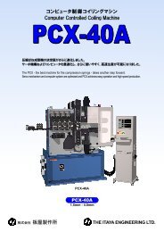 THE ITAYA ENGINEERING LTD. THE ITAYA ENGINEERING LTD.
