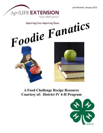 A Food Challenge Recipe Resource - Texas 4-H and Youth ...
