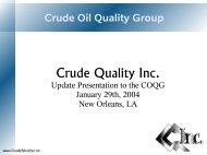 Crude Quality Inc. - Coqa-inc.org
