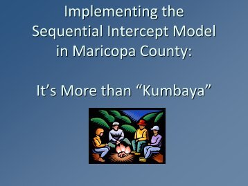 Implementing the Sequential Intercept Model in Maricopa County ...