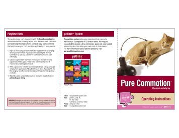 Pure Commotion™ - Petlinks System