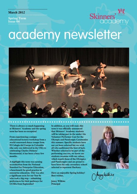 Newsletter 4 - Skinners' Academy