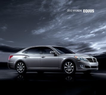 2012 HYundai EQuuS