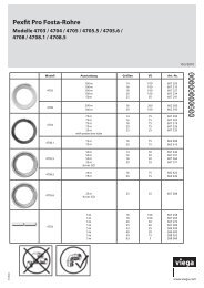 Pexfit Pro Fosta-Rohre - Viega