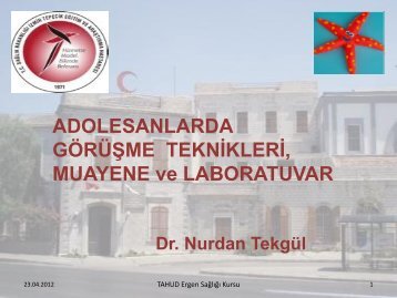 Uz. Dr. Nurdan TEKGÃL - tahudegitsel.org