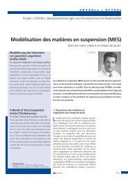 ModÃ©lisation des matiÃ¨res en suspension (MES) - Fankhauser GEP ...