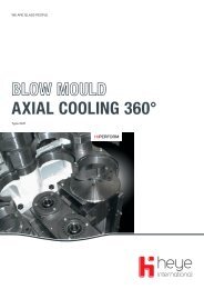 Blow Mould Axial Cooling 2241 - Heye International