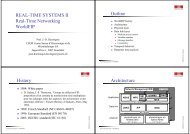 REAL-TIME SYSTEMS II Real-Time Networking WorldFIP ... - EPFL