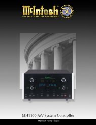 MHT100 A/V System Controller - Audio Classics