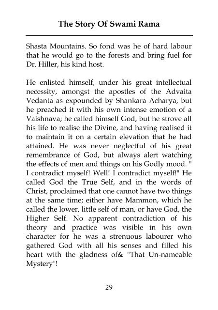 The Story Of Swami Rama - Holybook