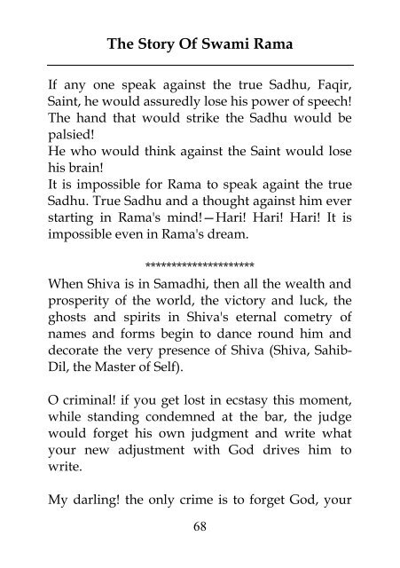 The Story Of Swami Rama - Holybook