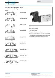 Fast exhausting valves Technical data ... - JOYNER pneumatic GmbH