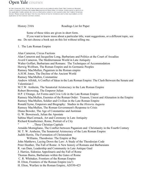 Research Paper Reading List [PDF]