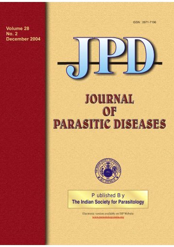 to download the journal - The Indian Society for Parasitology