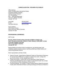 CURRICULUM VITAE - RICHARD KYLE PAISLEY Office Address ...