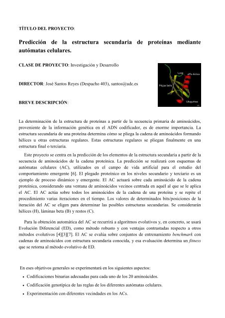 PredicciÃ³n de la estructura secundaria de proteÃ­nas mediante ...