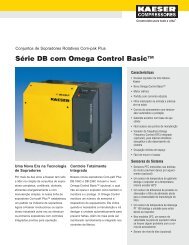 SÃ©rie DB com Omega Control Basicâ¢ - Kaeser