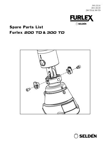 Spare Parts List 200 and 300TD - Seldén Mast