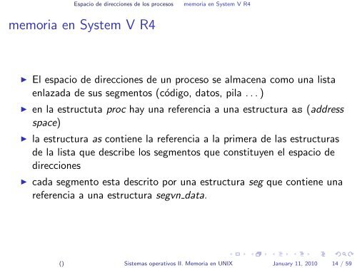 Trasparencias Tema Memoria Unix