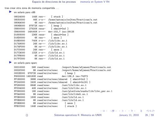 Trasparencias Tema Memoria Unix