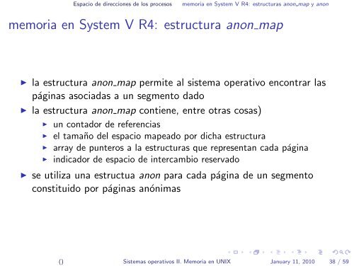 Trasparencias Tema Memoria Unix