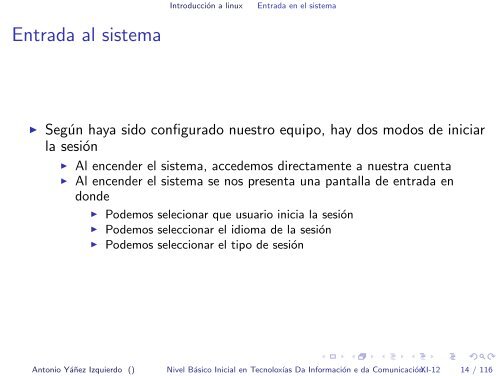 SesiÃ³n 2: Uso del Sistema Operativo