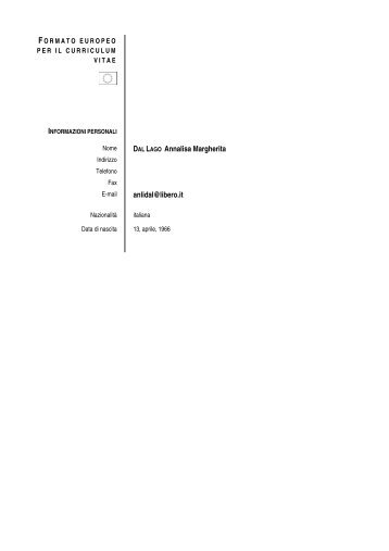 Curriculum Vitae - EndoscopiaDigestiva.it