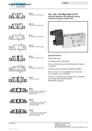 2.0021 3/2-, 5/2-, 5/3-Way Valve G1/4nn - JOYNER pneumatic GmbH