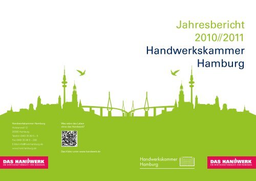 Jahresbericht 2010//2011 Handwerkskammer Hamburg