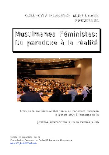 Musulmanes FÃ©ministes: Du paradoxe Ã  la rÃ©alitÃ© - Islam & LaÃ¯citÃ©