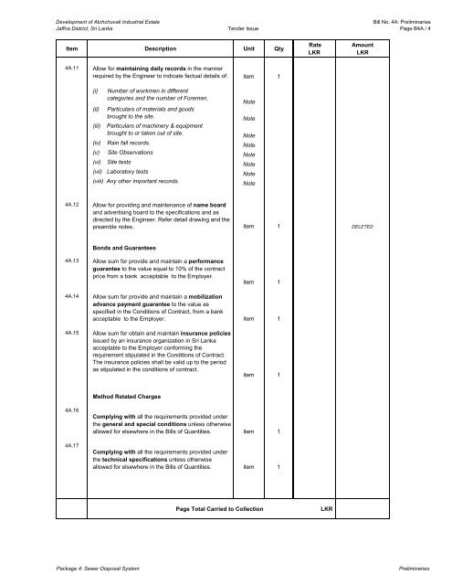 Download Tender Document - High Commission of India, Colombo