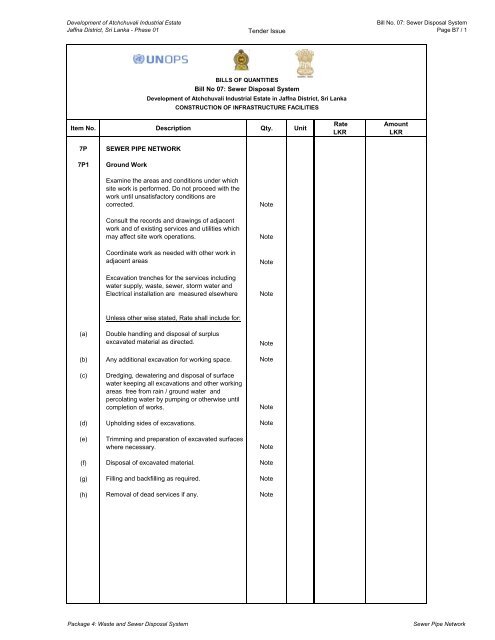 Download Tender Document - High Commission of India, Colombo